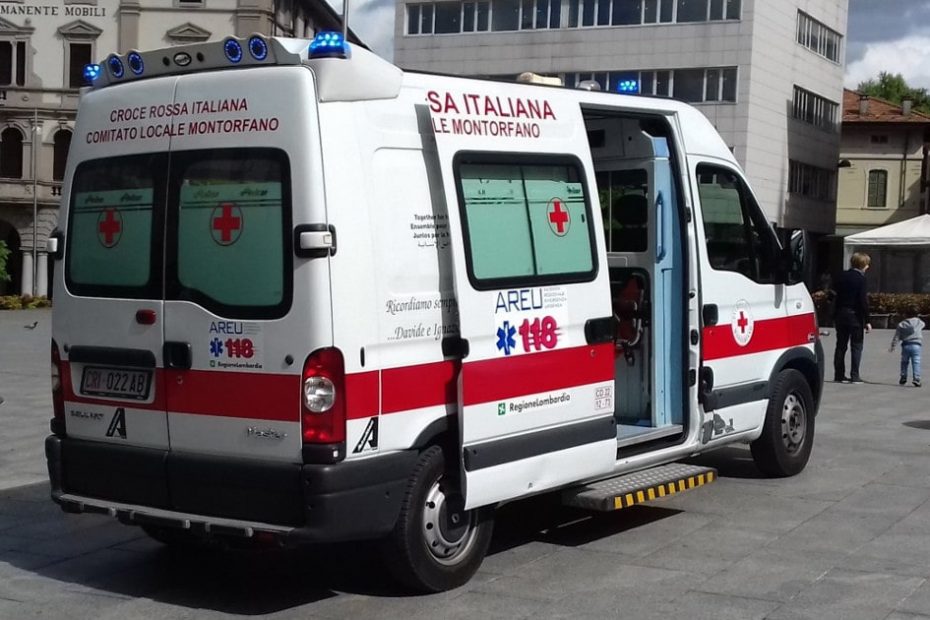 ambulanza per eventi montorfano